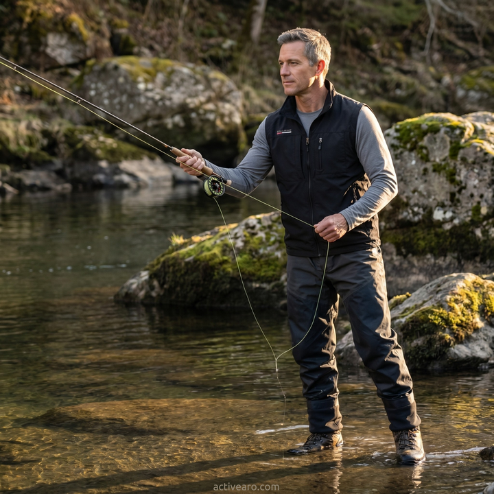 Lightweight Multi-Pocket Outdoor Vest – Quick-Dry Layer for Active Use