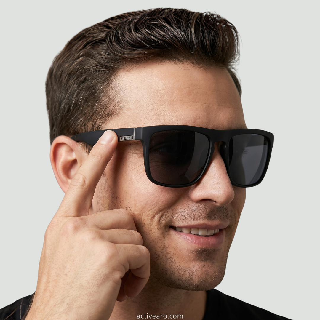 Men's Polarize Sunglasses – Full-Rim Square Eyewear