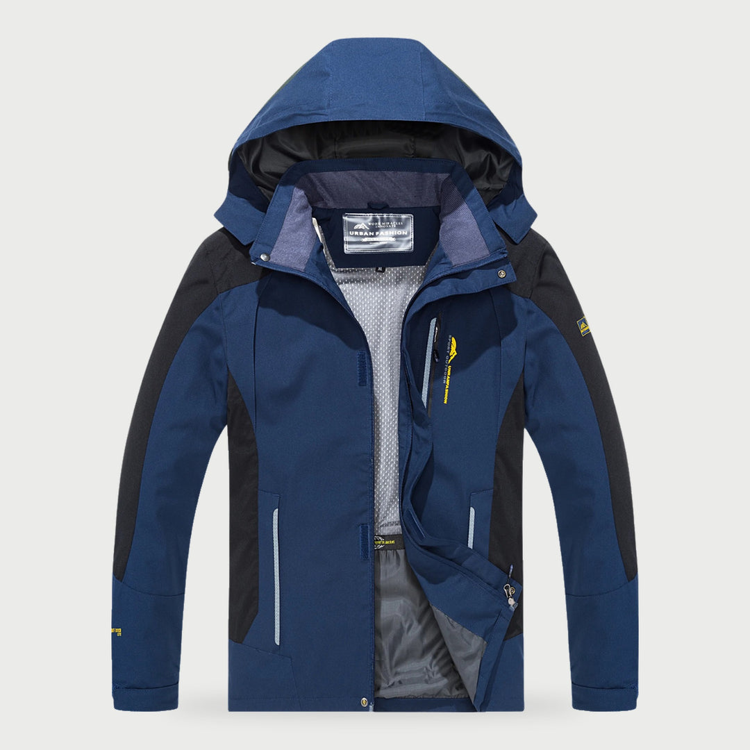 Men's shell jacket in Navy Blue