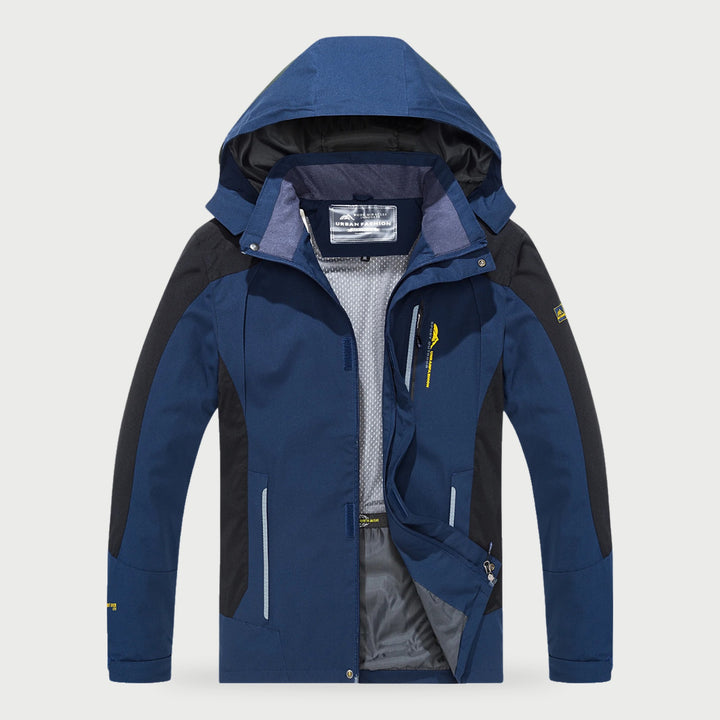 Men's shell jacket in Navy Blue