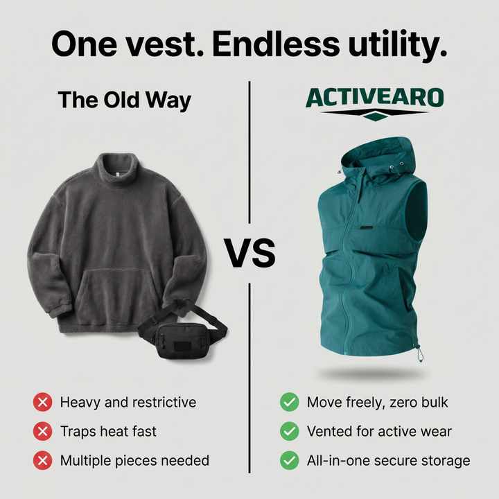 Lightweight Hooded Sleeveless Fishing Vest – Summer Outdoor Layer