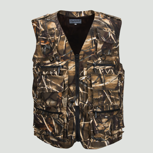 Men’s Camouflage Outdoor Vest – Multi Pocket Utility Design