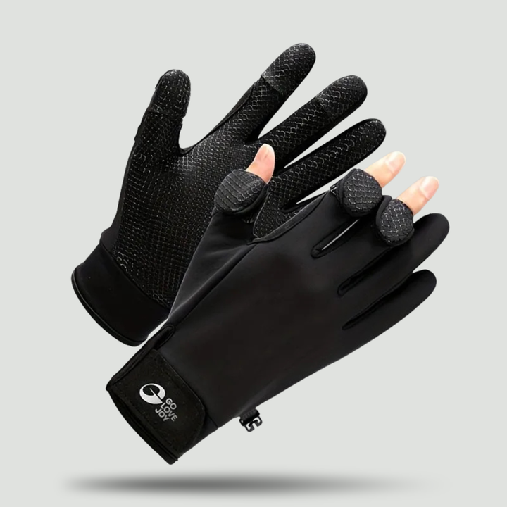 Fingerless Fishing Gloves – Non-Slip Grip & Light Insulation for Outdoor Use