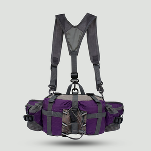 Hiking Waist Pack with Shoulder Strap – 5L Convertible Hip Pack