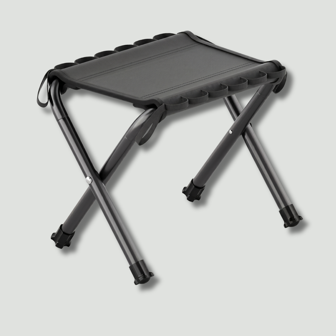 Portable Folding Stool – Lightweight Aluminum Stool for Camping and Fishing