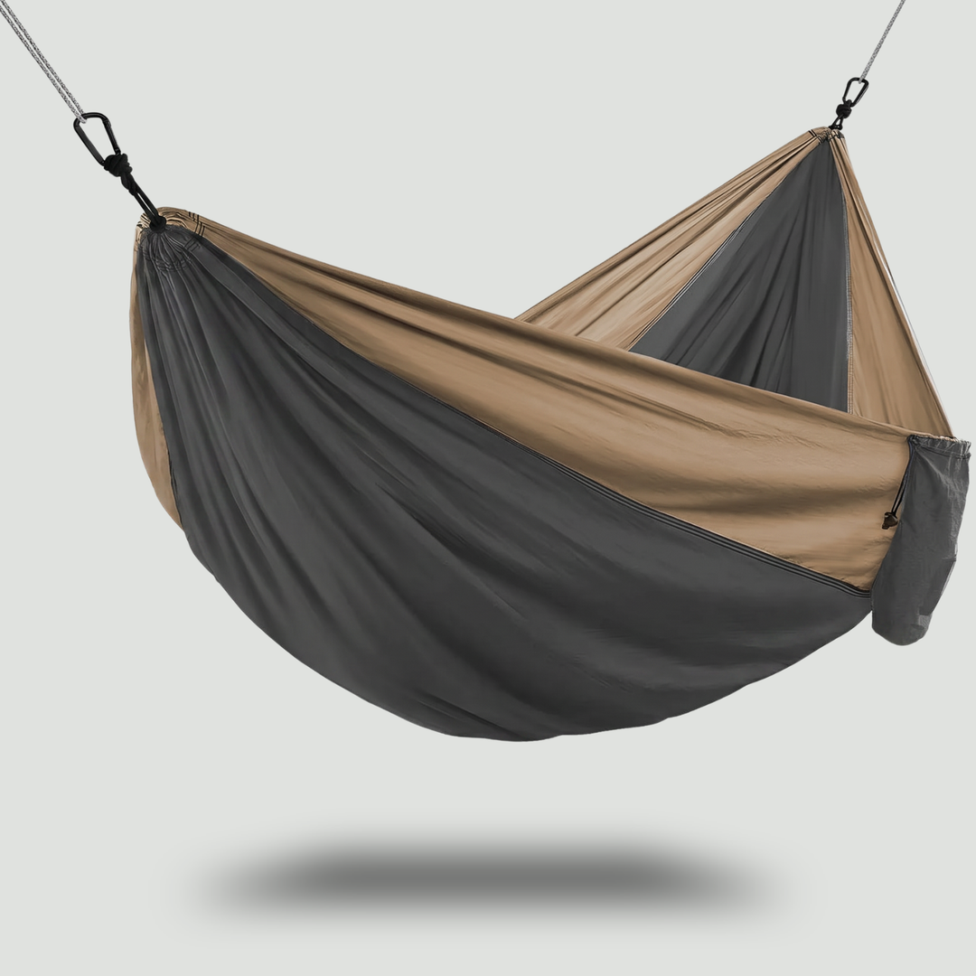 Double Parachute Hammock with Tree Straps – Camping Hammock for Backpacking