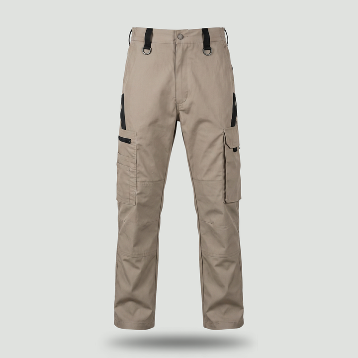 Men's Tactical Cargo Pants – Water-Resistant Polyester for Hunting and Fishing