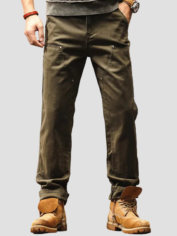 Men’s Utility Cargo Trousers – Straight Leg - Outdoor Ready