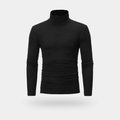 Men's Turtleneck Shirt - Slim Fit Mock Neck Long Sleeve Top