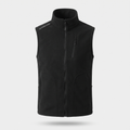 Fleece Vest Jacket - Full Zip Stand Collar | Polar Fleece Mid-Layer