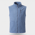 Fleece Gilet - Full Zip Stand Collar | Polar Fleece Mid-Layer