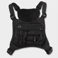 Tactical Chest Bag for Men - Multi-Pocket Bag with Headphone Port