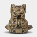 Camo Backpack - Hunting Pack with Padded Hip Belt and Bow Pocket