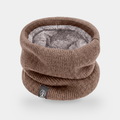 Fleece Lined Neck Gaiter - Knit Winter Neck Warmer