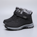 Winter Boots for Men and Women - Plush Lined Ankle Boots with Strap