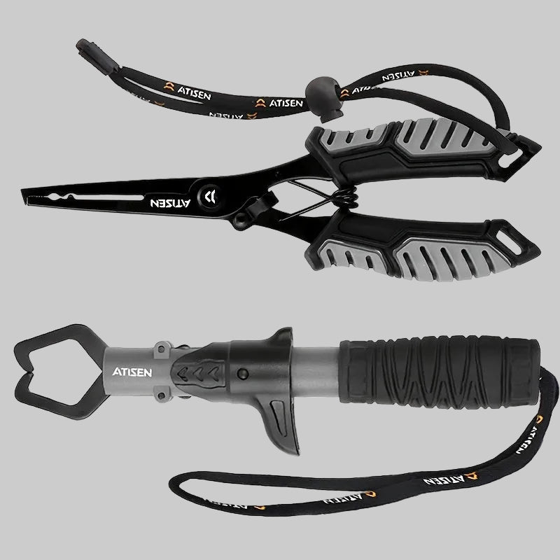 Stainless Steel Fishing Pliers Set – Durable Hand Tools for Fishing Use (2-Piece)