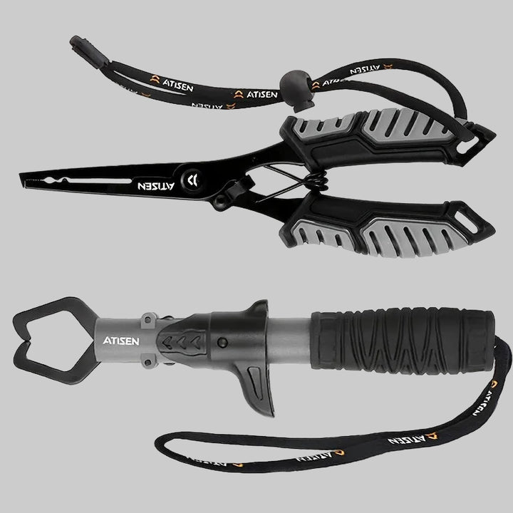 Stainless Steel Fishing Pliers Set – Durable Hand Tools for Fishing Use (2-Piece)