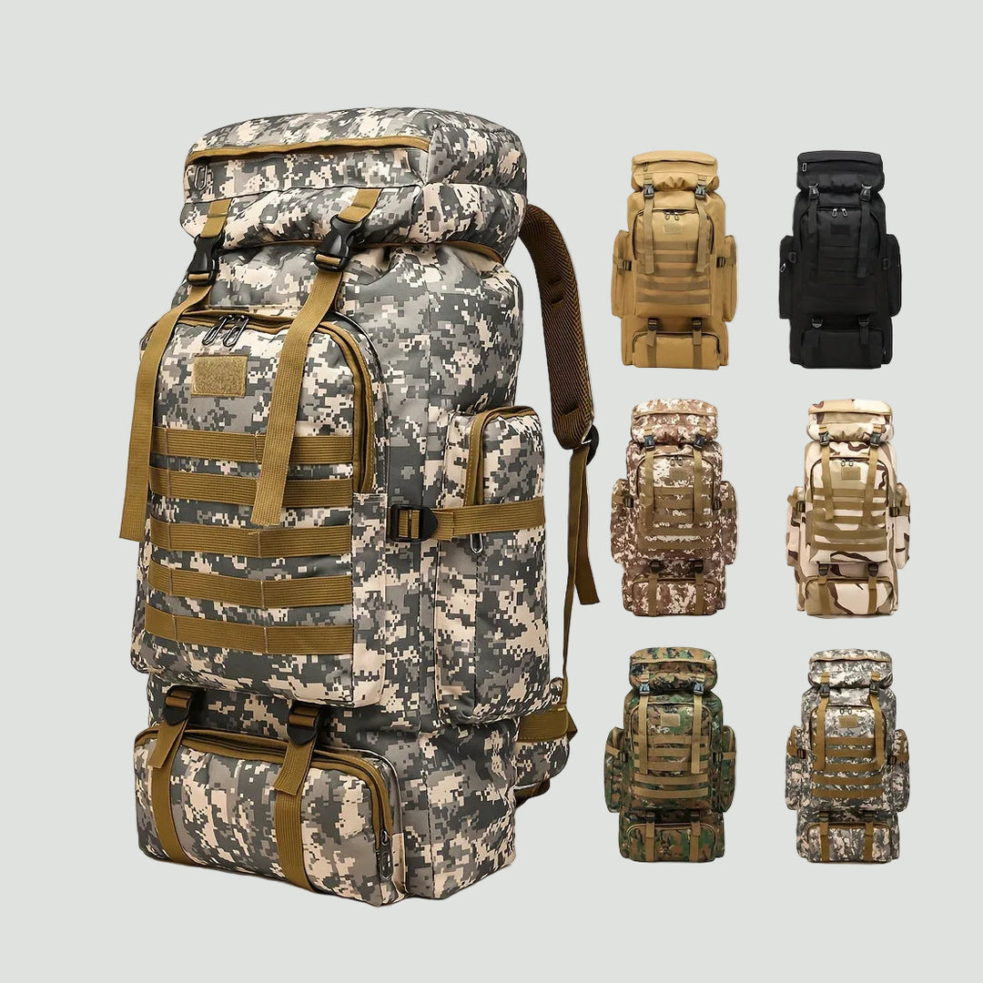 Outdoor hiking backpack – foldable drawstring backpack for camping and travel