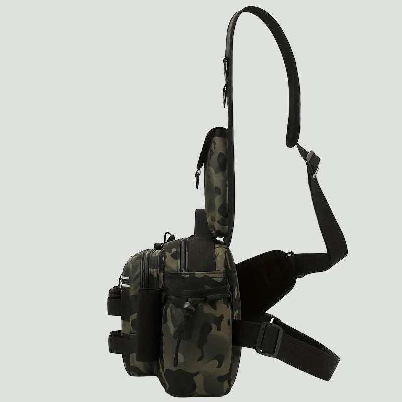 Men’s Multi-Functional Fishing Backpack – Compact Outdoor Gear Bag
