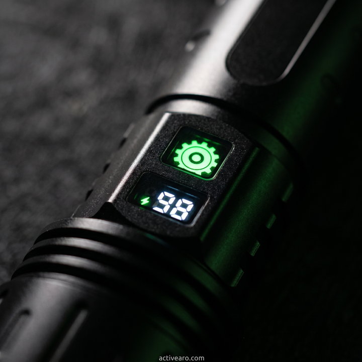 Ultra-Bright LED Flashlight -  Up to 10,000 Lumens