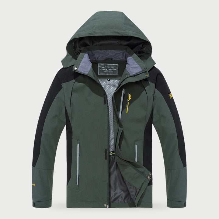 Men's shell jacket in Dark Green