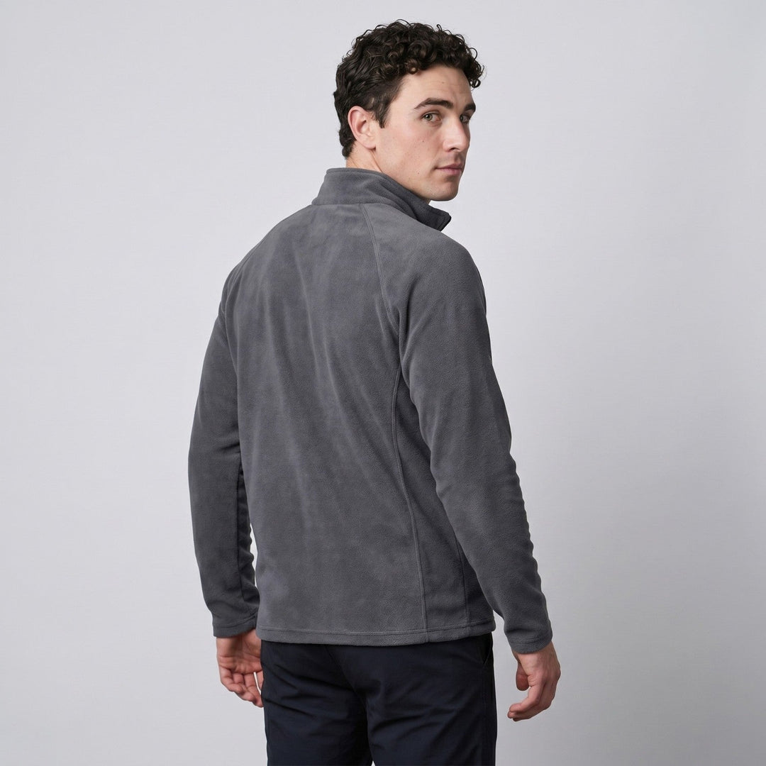 Men’s Quarter-Zip Fleece Pullover – Lightweight Outdoor Fleece Jumper for Hiking & Camping