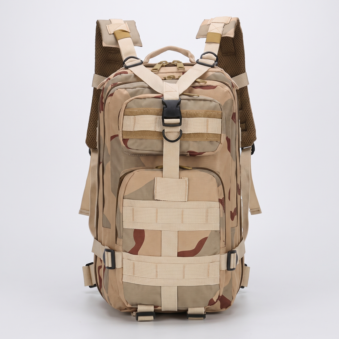 Small tactical backpack in Three-Color Desert Camo