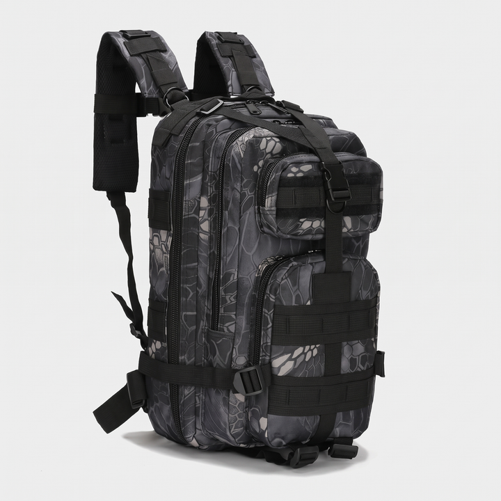 Small tactical backpack in Python Black