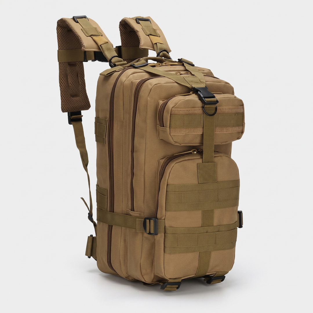 Small tactical backpack in Mud Tan