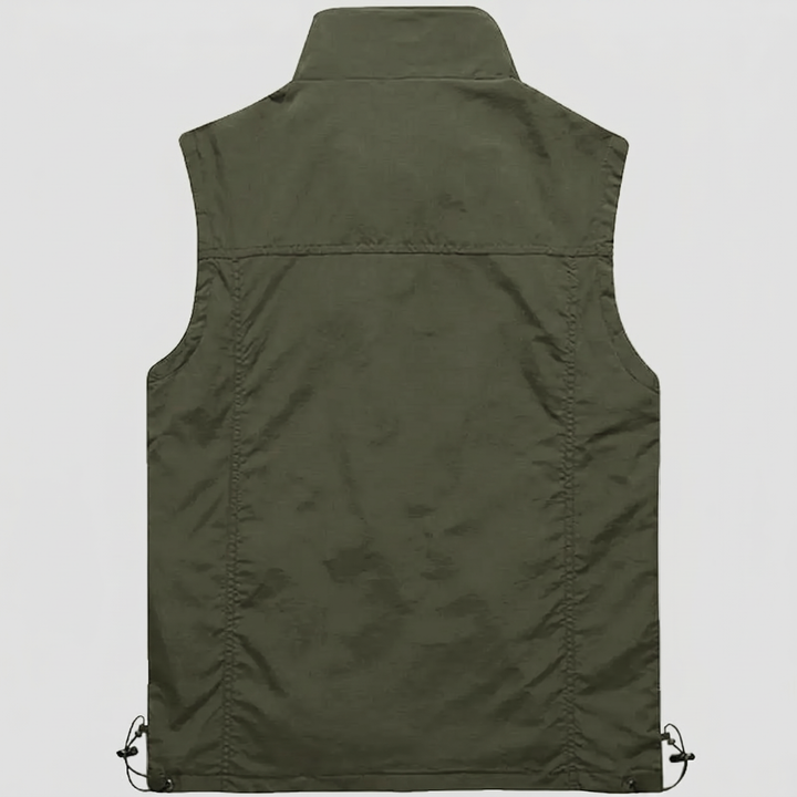 Lightweight Breathable Hiking Vest – Multi-Pocket Outdoor Layer