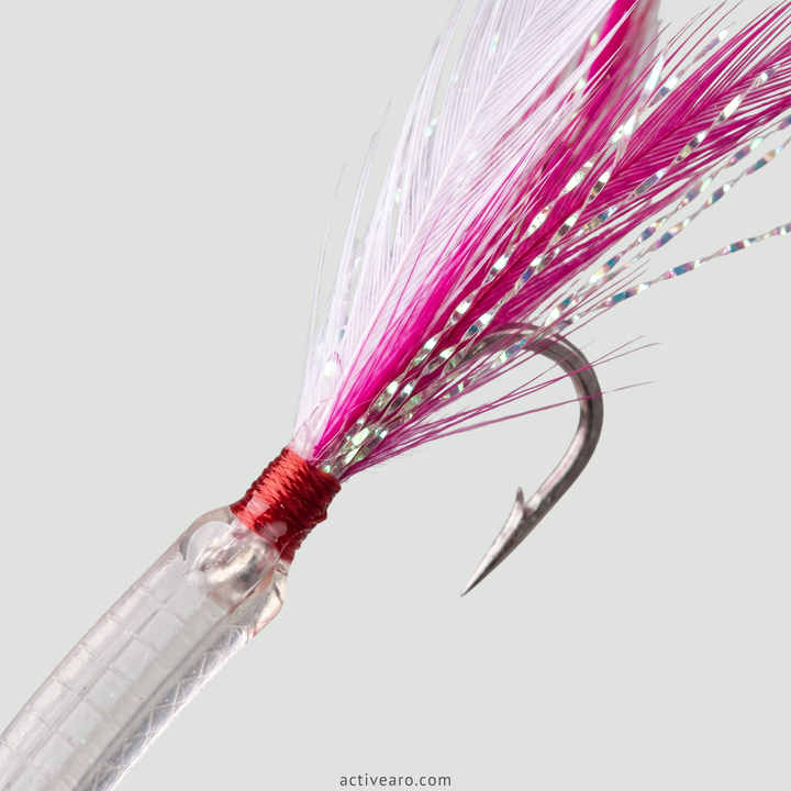 5-Piece Pencil Popper Lure Set – Topwater Hard Baits – Mackerel Trolling