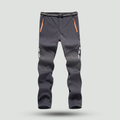 Men's Water-Resistant Softshell Hiking Pants – Fleece-Lined