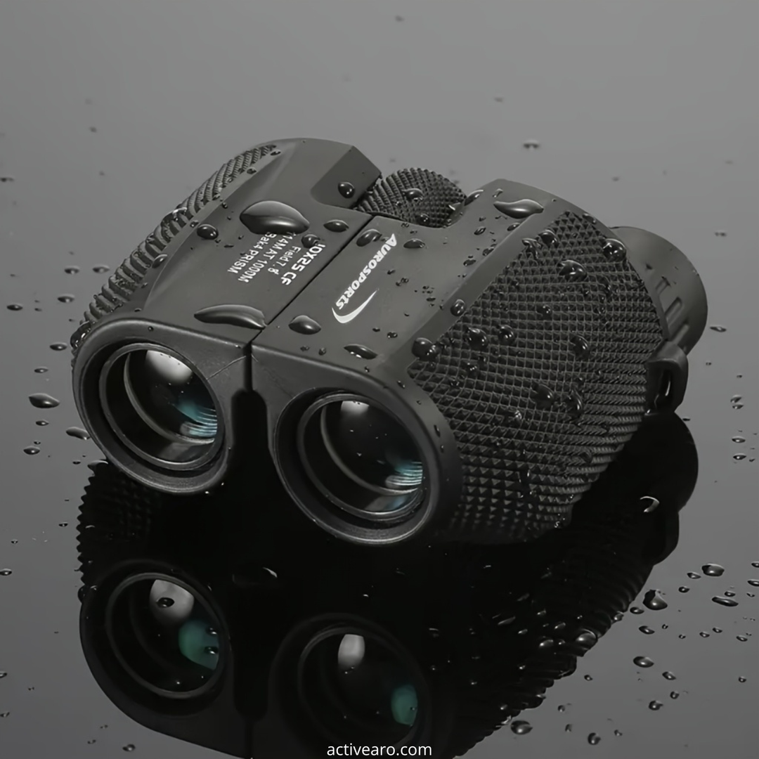 Compact binoculars – 10x magnification with 25 mm objective lenses for outdoor observation