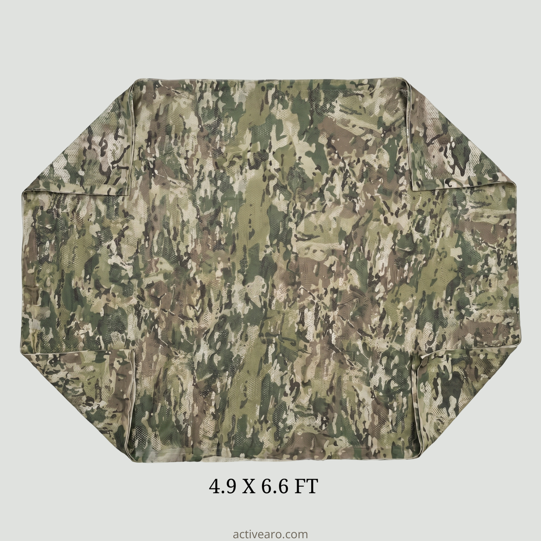 Double-Sided Camo Netting – Lightweight Oxford Cloth Hunting Blind and Photography Net