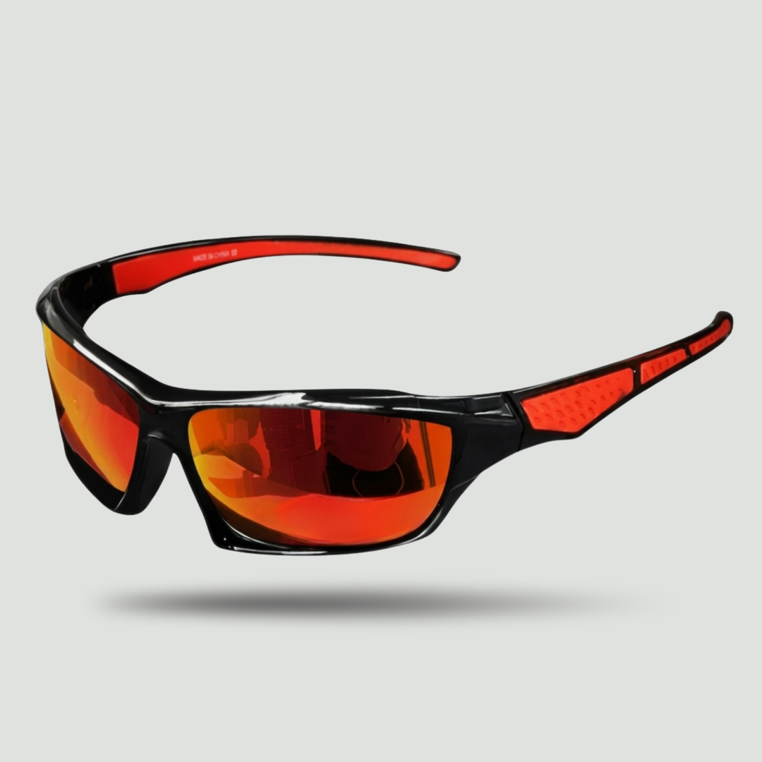 Polarized Sport Sunglasses – UV400 HD Wraparound Lenses for Fishing and Cycling
