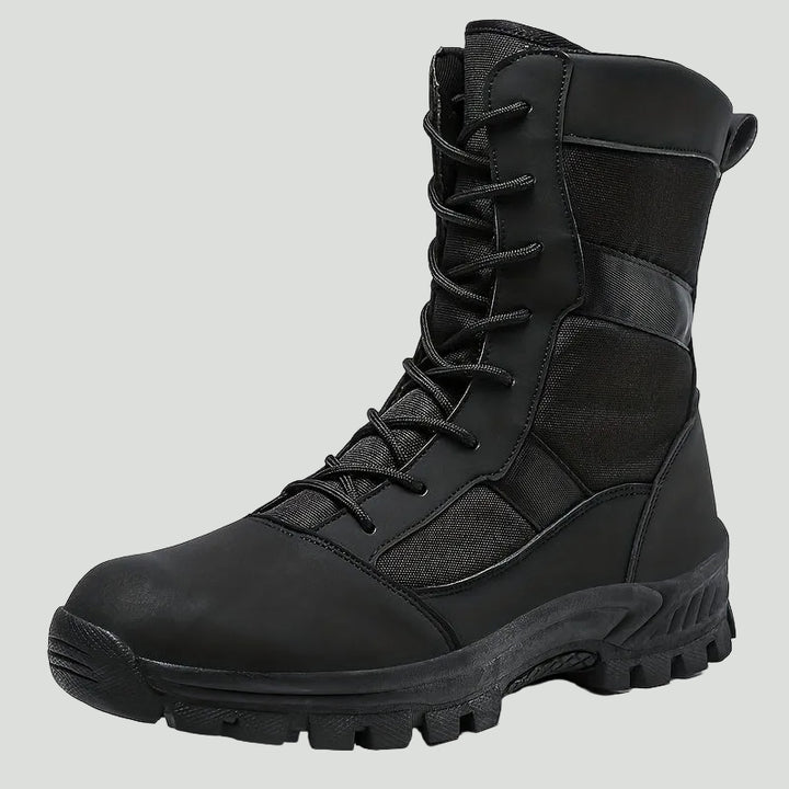 Men’s Camo Hiking Boots – Breathable High-Top Design with Lace-Up Support