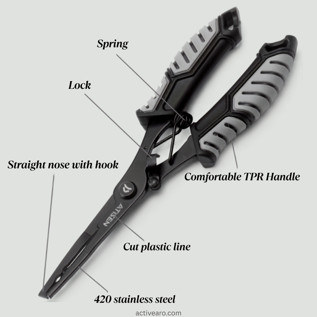 Stainless Steel Fishing Pliers Set – Durable Hand Tools for Fishing Use (2-Piece)