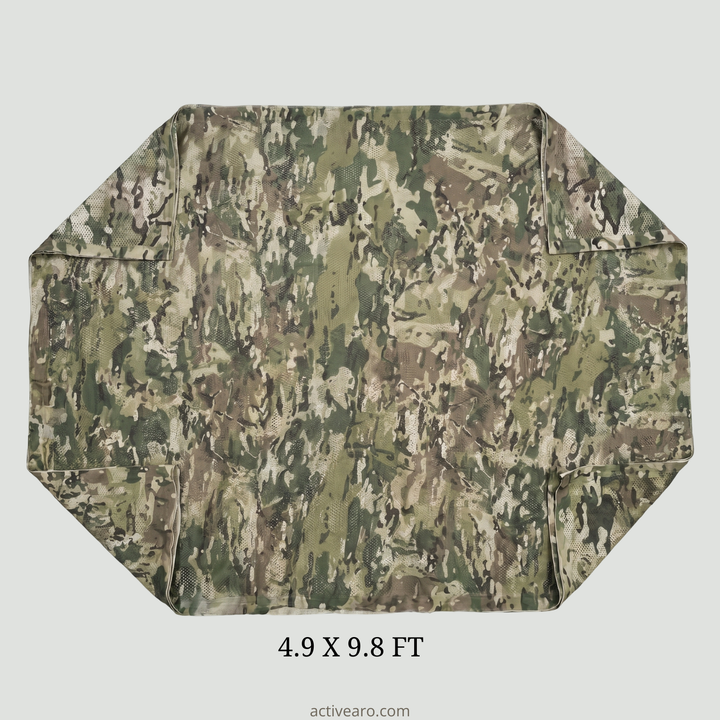 Double-Sided Camo Netting – Lightweight Oxford Cloth Hunting Blind and Photography Net