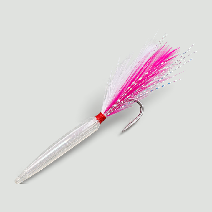 5-Piece Pencil Popper Lure Set – Topwater Hard Baits – Mackerel Trolling