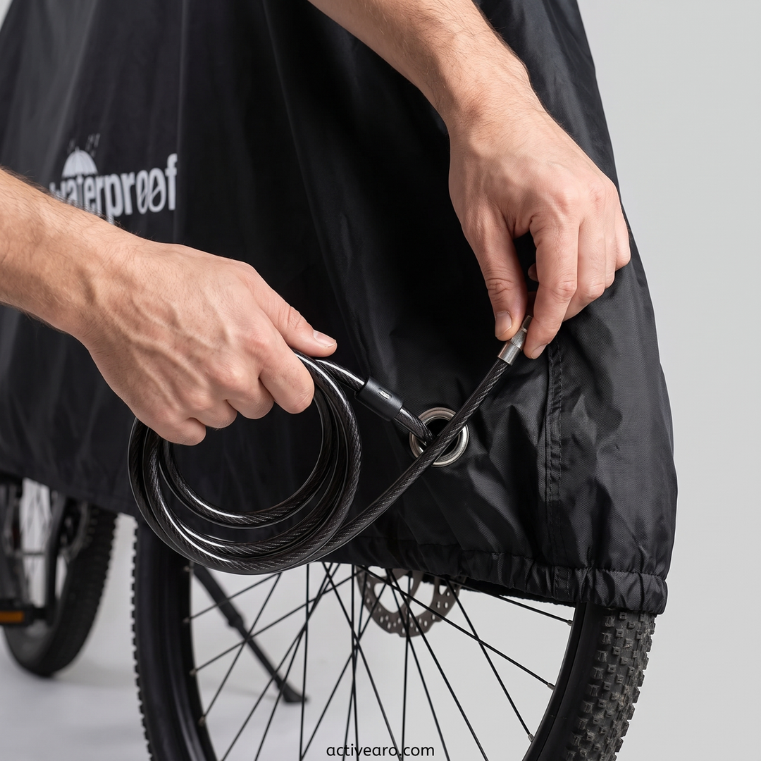 Waterproof Bike Cover – 3-Layer UV and Dust Protection for Standard and Electric Bikes