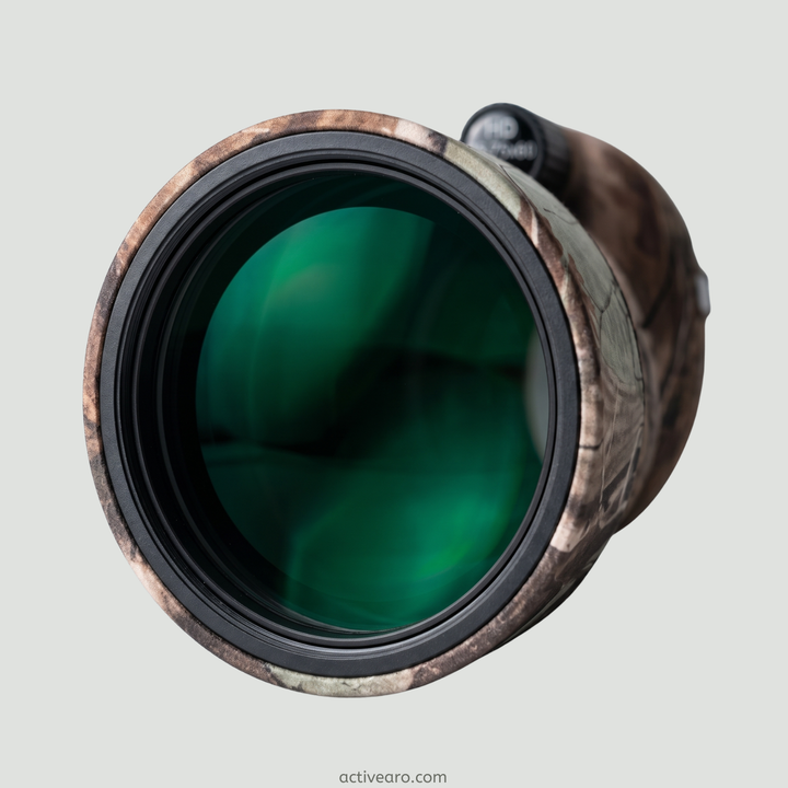 25-75x60 Spotting Scope with Tripod – Camouflage Optic