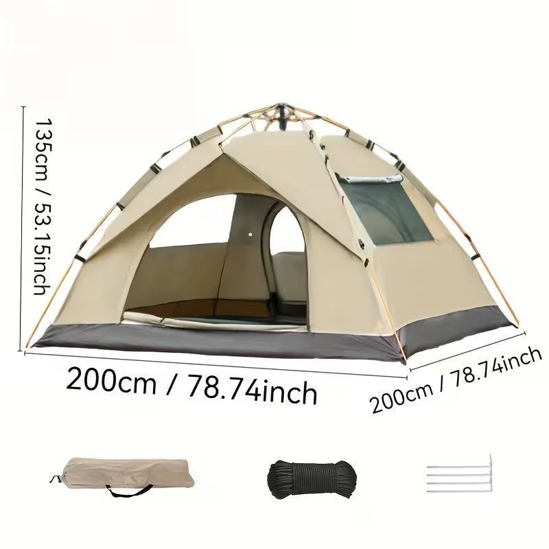 2-Person Pop-Up Camping Tent – Instant Setup Shelter for Hiking and Outdoor Use