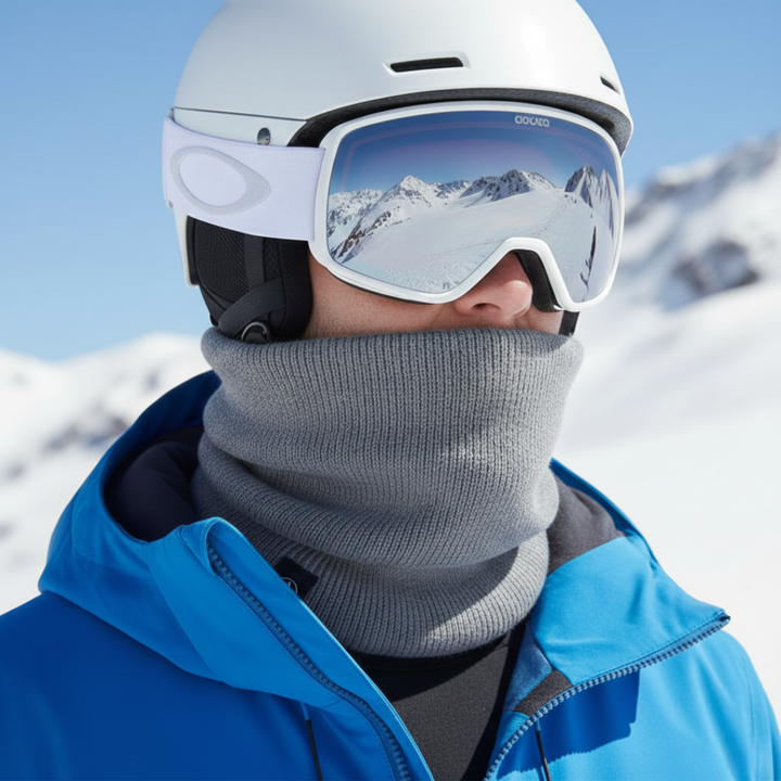 Thermal Knitted Neck Warmer – Warm & Breathable for Outdoor Activities