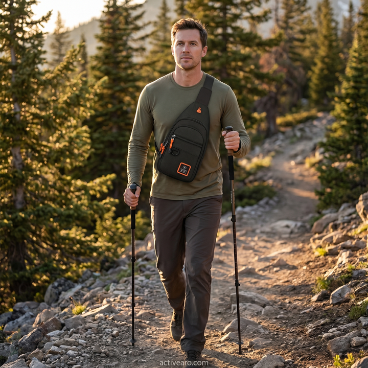 Lightweight Outdoor Crossbody Bag – Water Resistant Utility Carry
