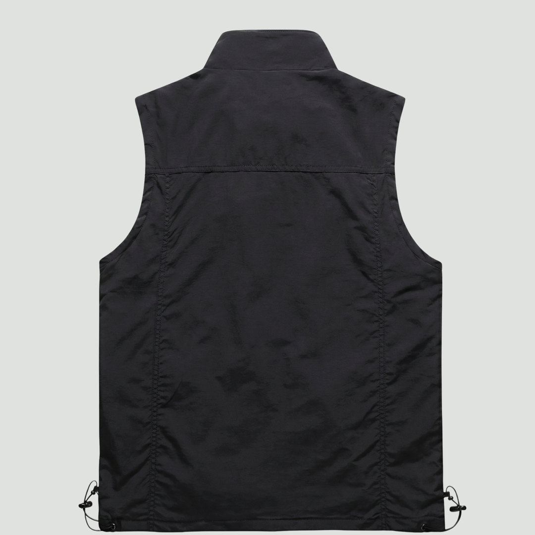 Lightweight Breathable Hiking Vest – Multi-Pocket Outdoor Layer