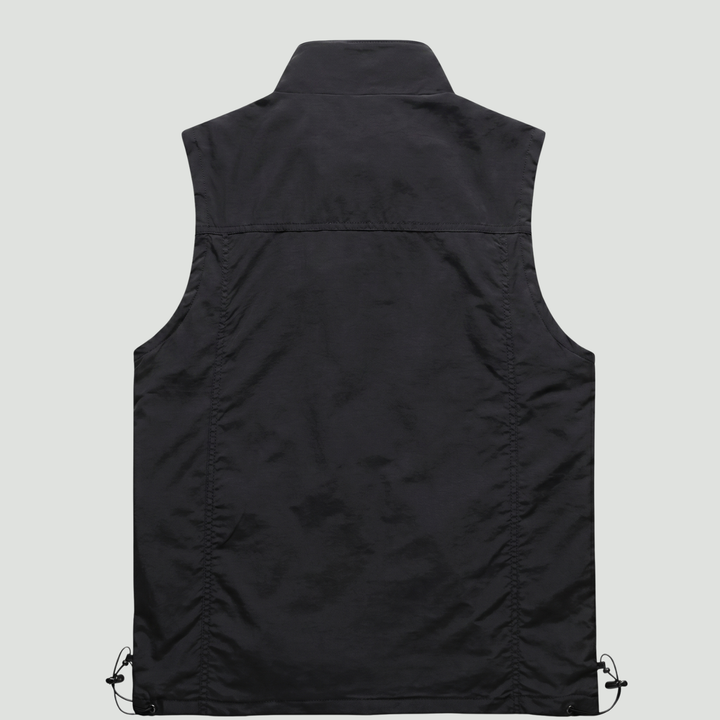 Lightweight Breathable Hiking Vest – Multi-Pocket Outdoor Layer