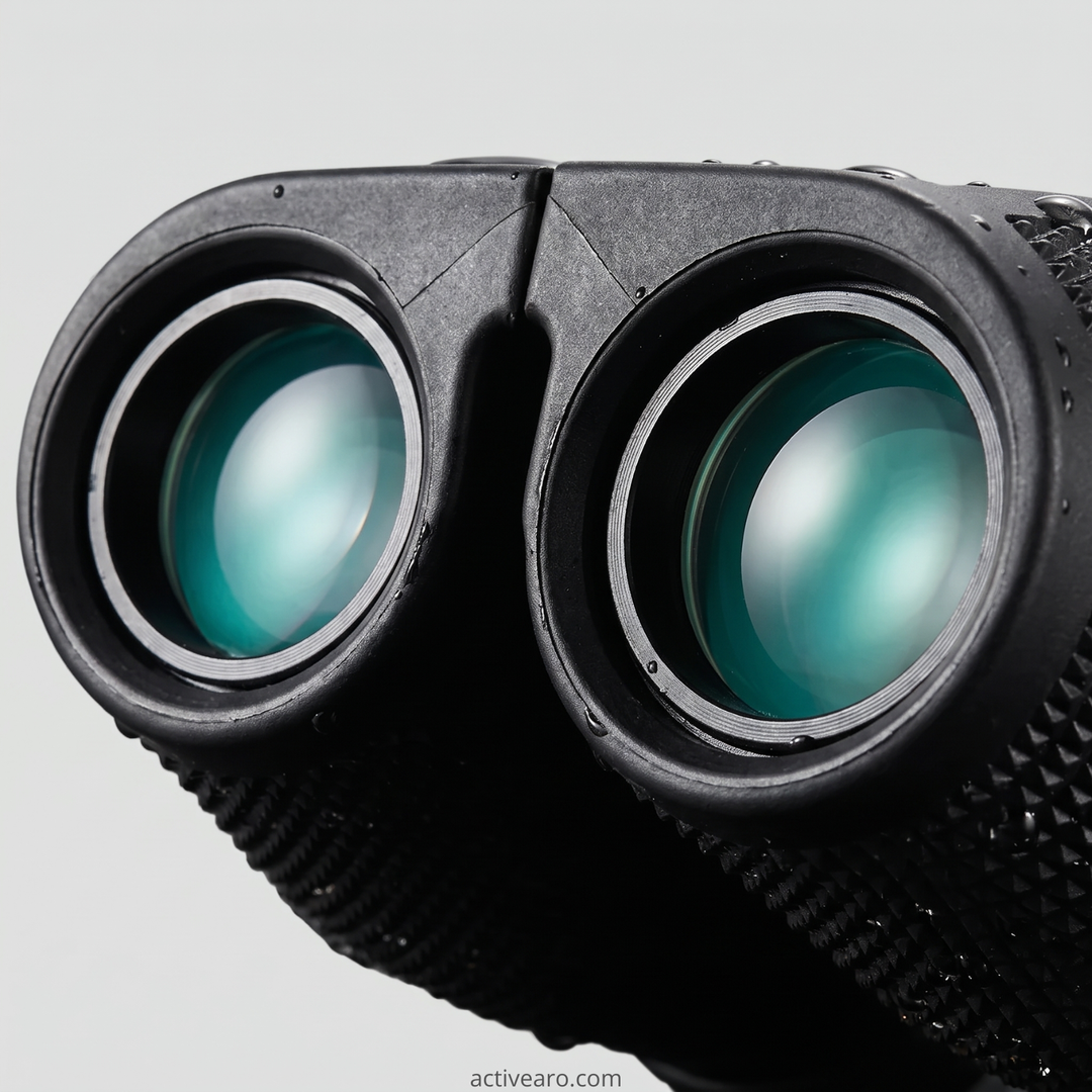 Compact binoculars – 10x magnification with 25 mm objective lenses for outdoor observation