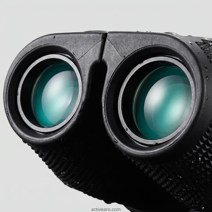 Compact binoculars – 10x magnification with 25 mm objective lenses for outdoor observation
