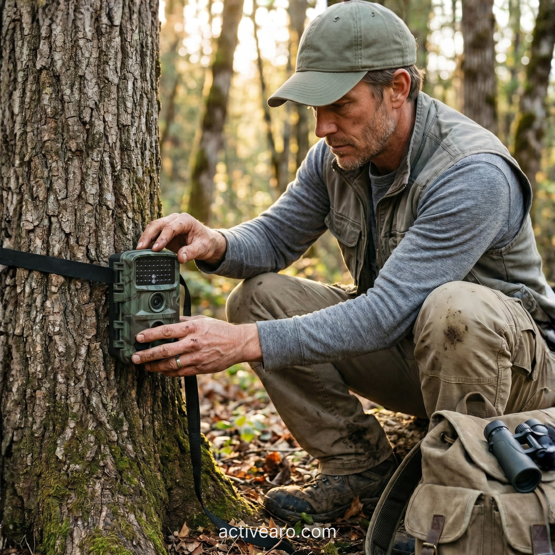 4K 32MP Trail Camera – Motion Detection & Low-Glow Night Vision