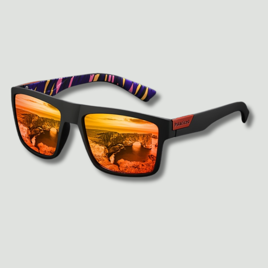 Men's Square Sport Sunglasses – TAC Polarized Full-Rim Lens